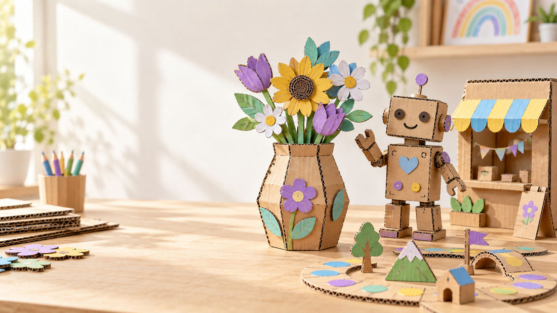 What Can Kids Make With Cardboard? 12 Easy Ideas by Age