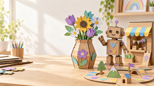 What Can Kids Make With Cardboard? 12 Easy Ideas by Age